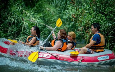 ראפטינג בנהר הירדן